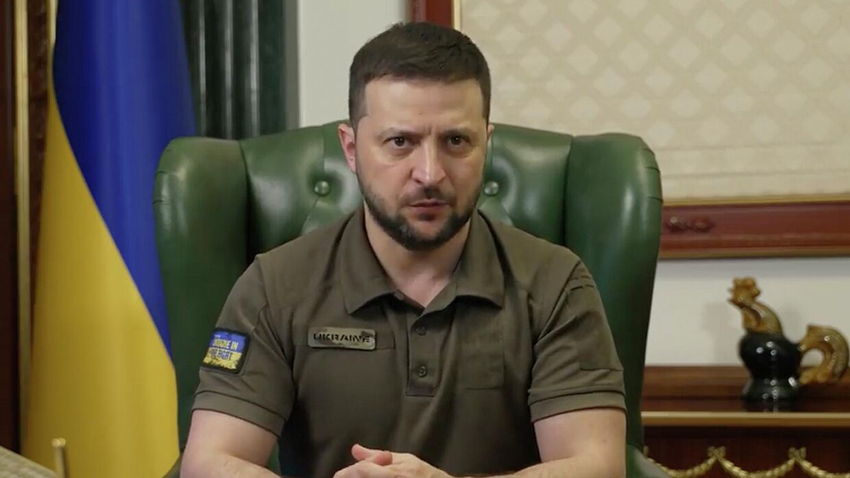 Президент Украины Владимир Зеленский в Киеве