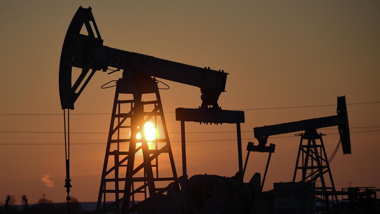 Нефтяные качалки в Татарстане