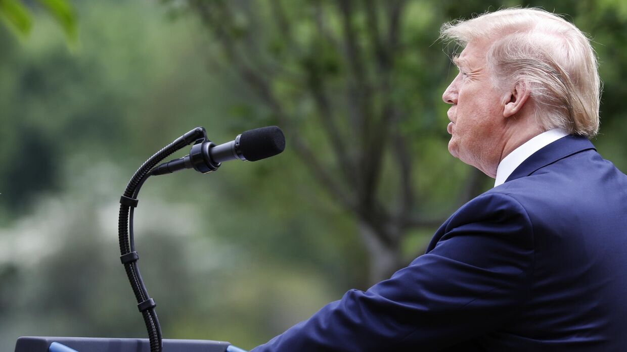 Брифинг президента США Д. Трампа