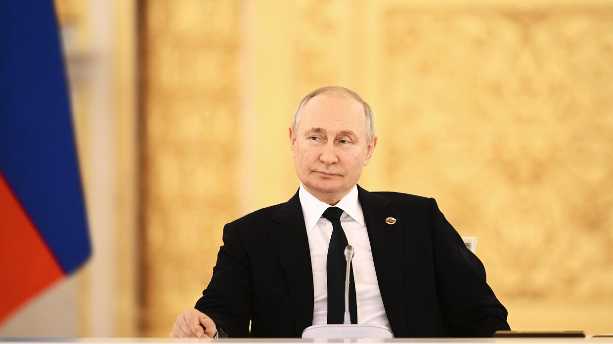 Заседание Высшего госсовета Союзного государства с участием В. Путина и А. Лукашенко