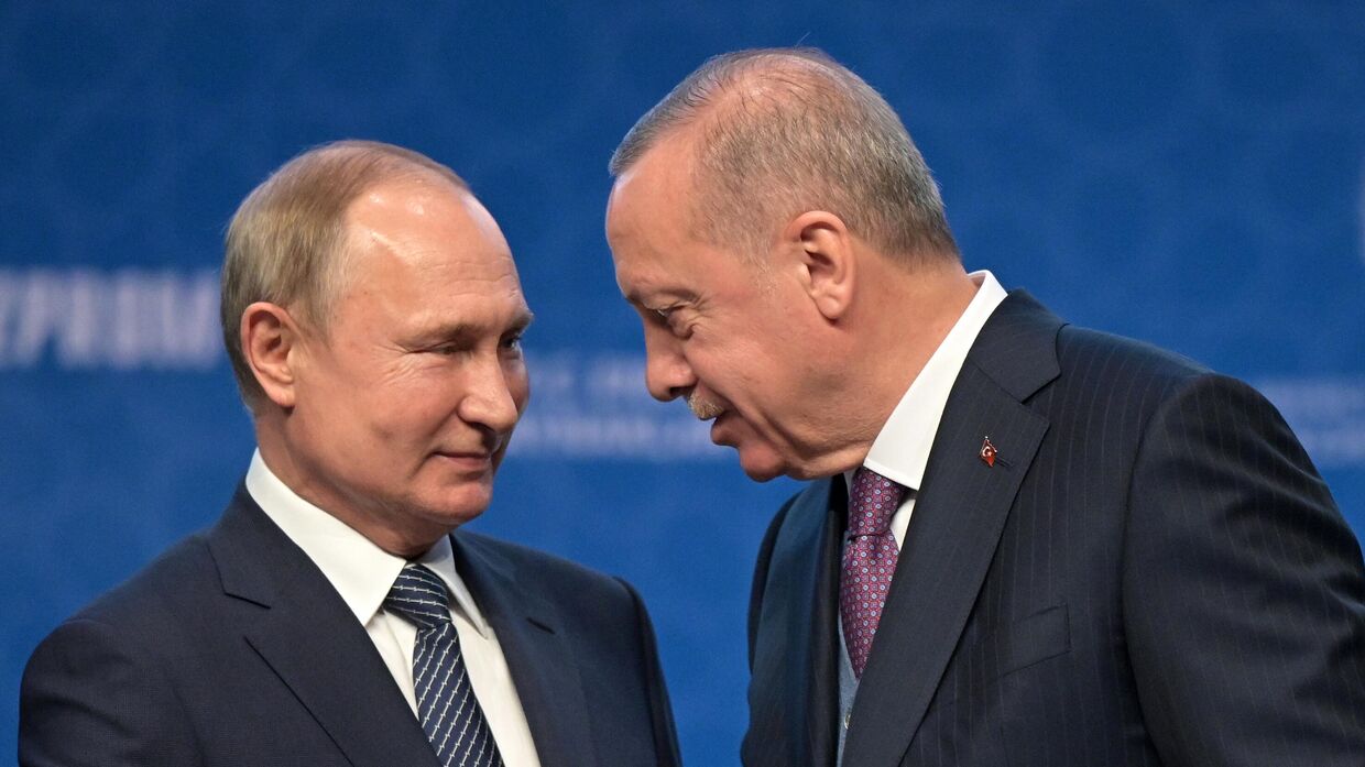 Рабочий визит президента РФ В. Путина в Турецкую Республику