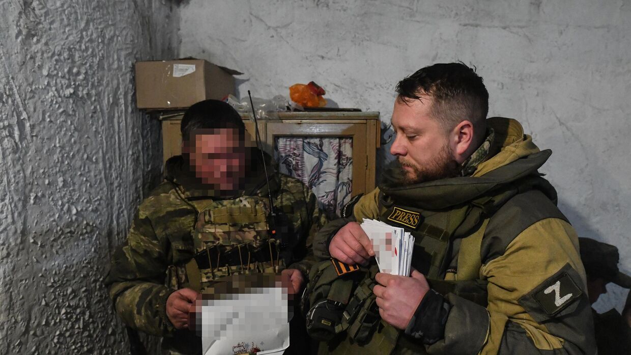 Позиции ВС РФ в южном секторе спецоперации