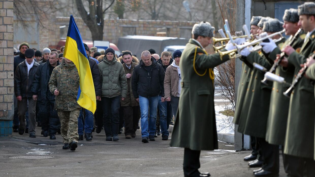 Четвертая волна мобилизации в украинскую армию