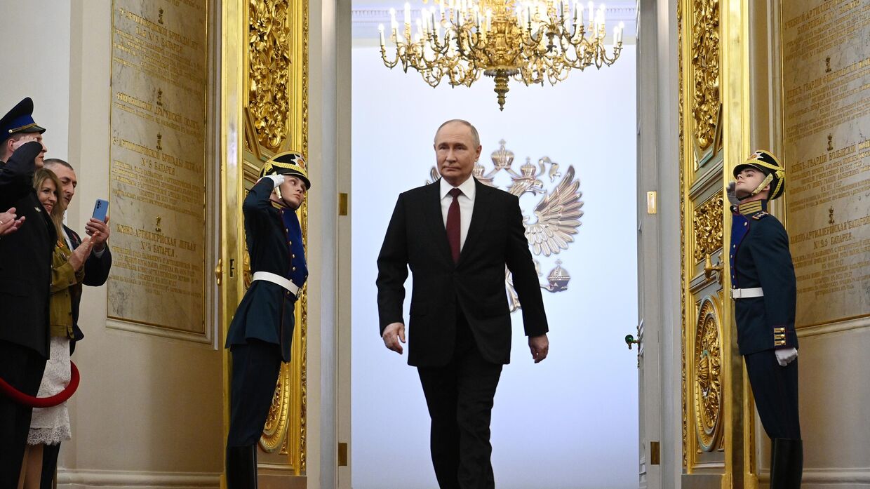 Инаугурация президента РФ Владимира Путина