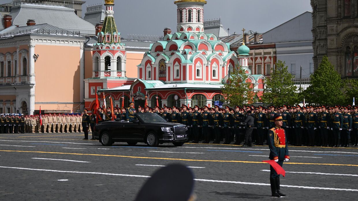 Военный парад, посвященный 79-й годовщине Победы в Великой Отечественной войне