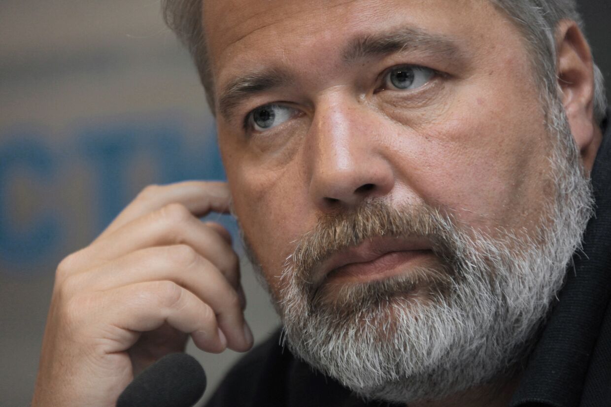 Дмитрий Муратов во время пресс-конференции в агентстве РИА Новости