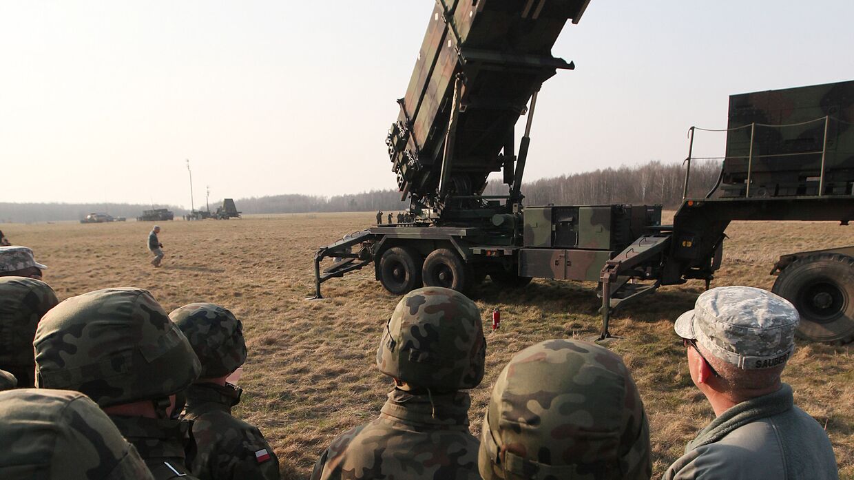 ЗРК MIM-104 «Пэтриот» во время совместных американско-польских учений в Сохачеве
