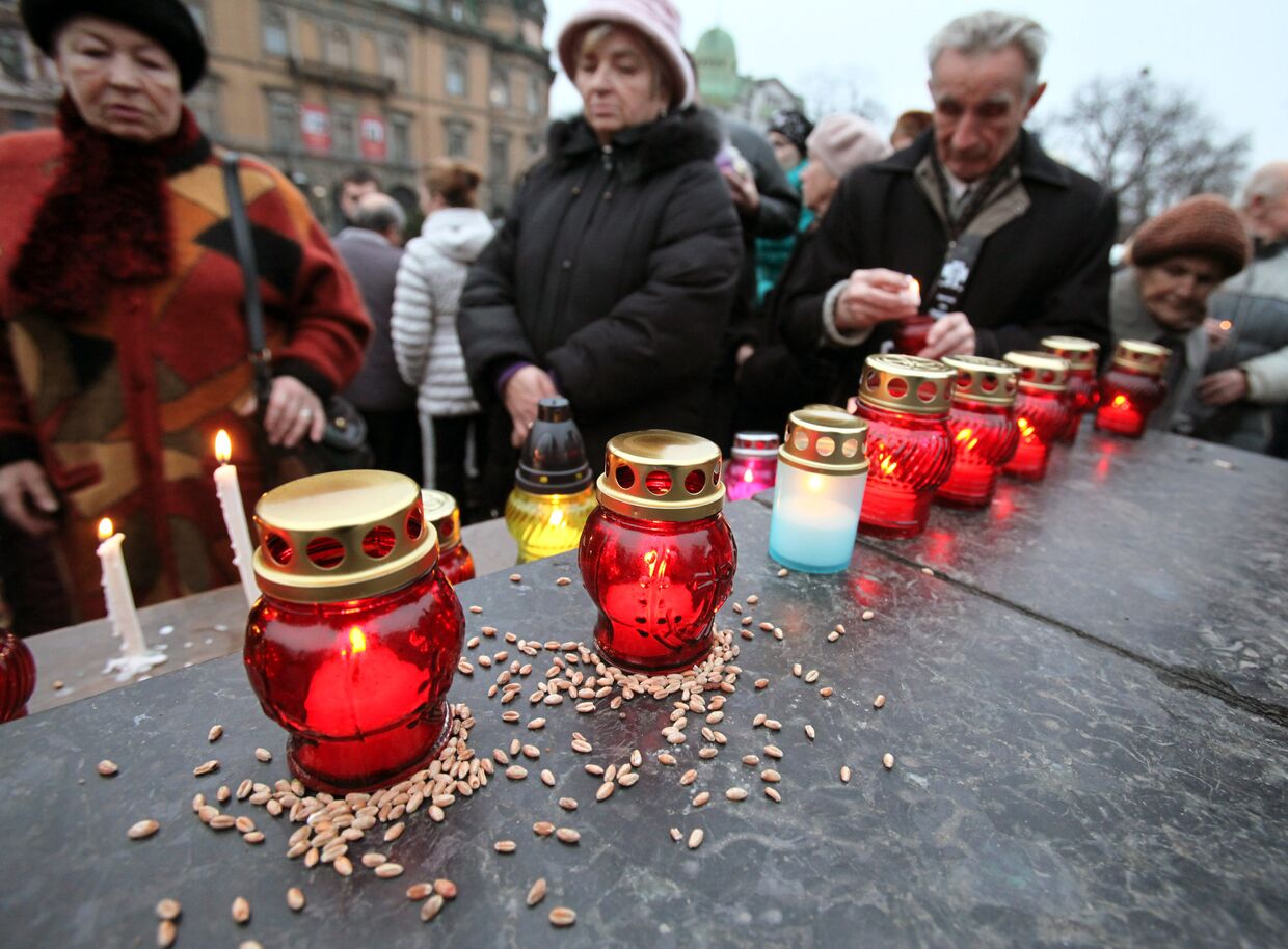 День памяти жертв Голодомора во Львове