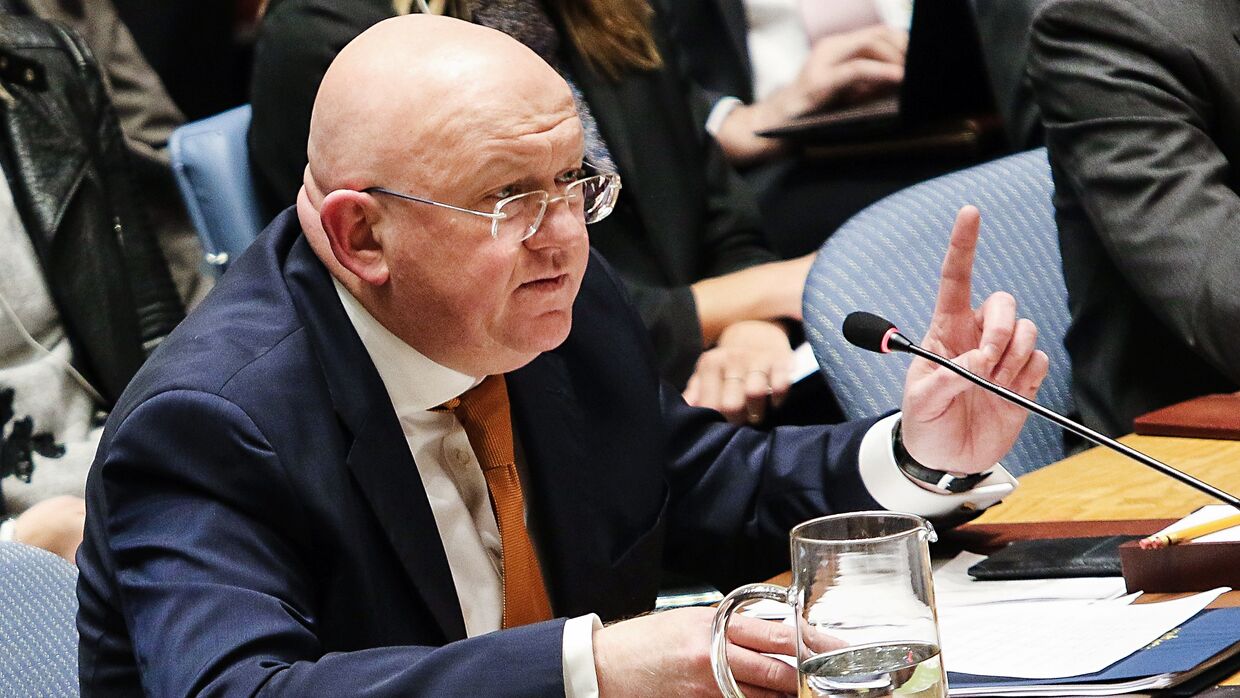 Постоянный представитель РФ при ООН Василий Небензя