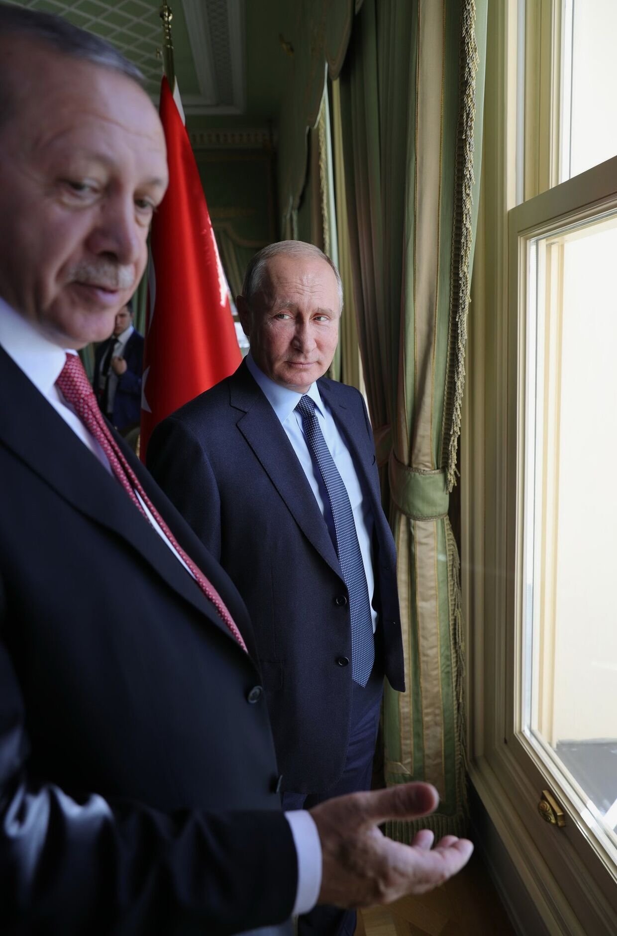 Рабочий визит президента РФ В. Путина в Турцию