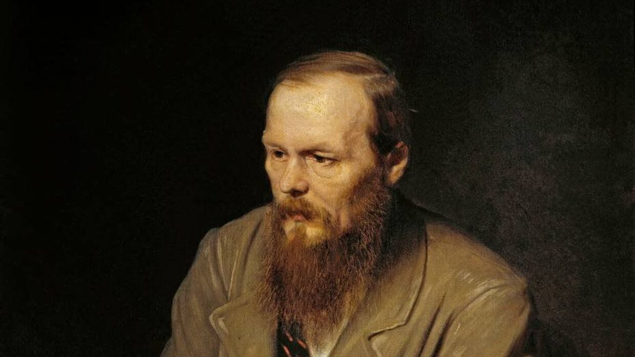 Портрет писателя Фёдора Михайловича Достоевского