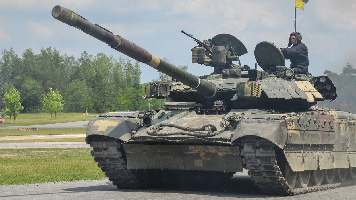 Украинский танк Т-84 «Оплот»