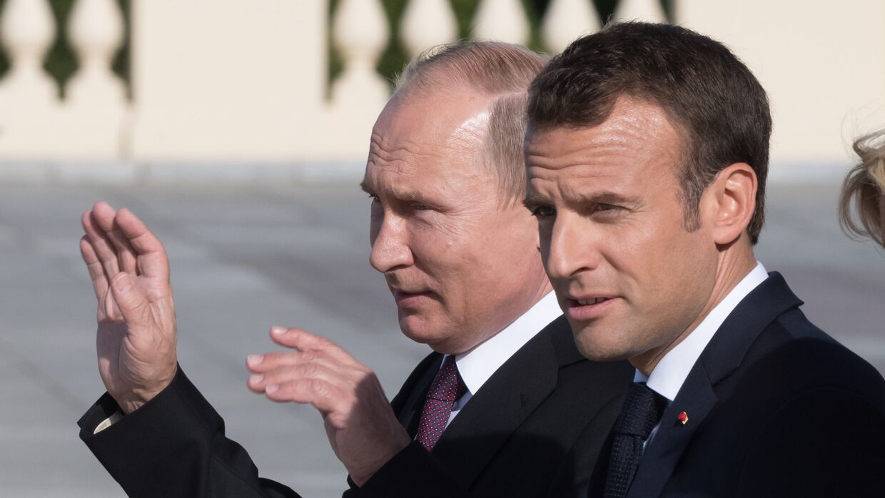 Президент РФ В. Путин принял участие в ПМЭФ - 2018