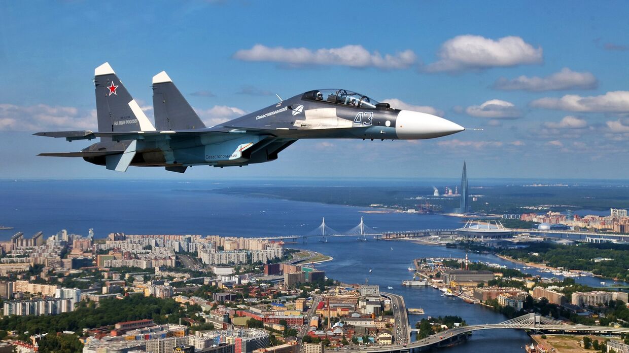 Истребитель Су-30СМ