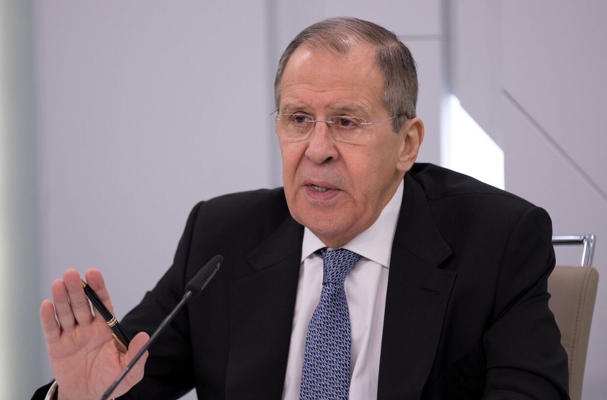 Министр иностранных дел РФ Сергей Лавров