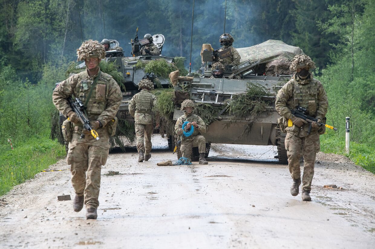 Военные учения в Эстонии