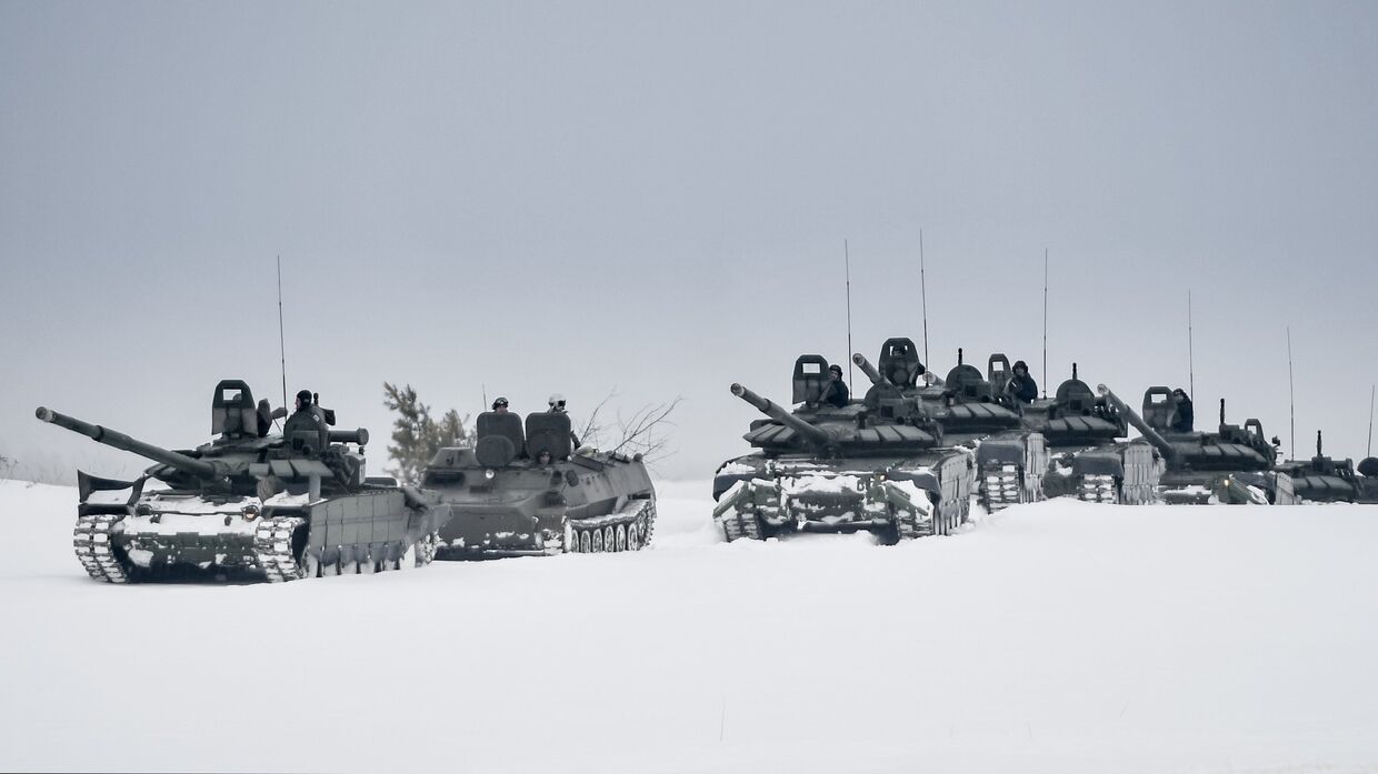 Совместные военные учения Россия- Белоруссия в Нижегородской области